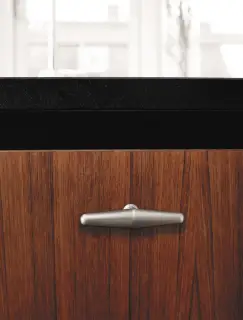 Furnipart 'Balance' Cabinet Knob L90mm - Inox Look (546860090-66)