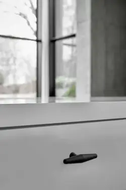 Click Here To Enlarge This Photo Of Furnipart 'Balance' Cabinet Knob L90mm - Matt Black (546860090-99)