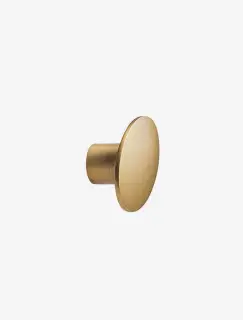 Furnipart 'Dome' Cabinet Knob L50mm - Brushed Brass (546960050-32)
