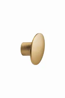 Furnipart 'Dome' Cabinet Knob L50mm - Brushed Brass (546960050-32)