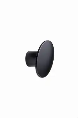 Click Here To Enlarge This Photo Of Furnipart 'Dome' Cabinet Knob L50mm - Matt Black (546960050-99)