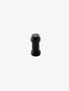 Furnipart 'Pillar' Cabinet Knob D15mm - Matt Black (547720015-99)
