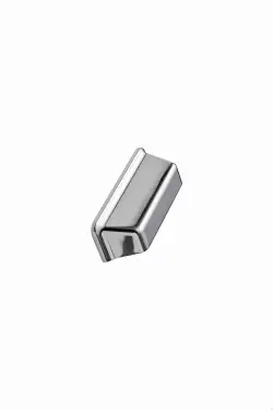 Click Here To Enlarge This Photo Of Furnipart 'Equester' Cup Pull L78mm / C64mm - Bright Nickel (548420064-06)