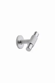 Furnipart 'Manor' Knurled T Knob L54mm - Inox Look (549120054-66.1)