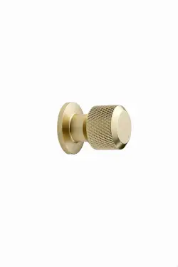 Click Here To Enlarge This Photo Of Furnipart 'Manor' Round Knurled Cabinet Knob D30mm - Gold (549220025-34)
