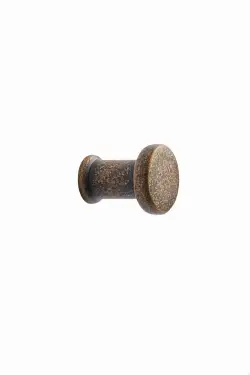 Click Here To Enlarge This Photo Of Furnipart 'Gate' Cabinet Knob D18.2mm - Antique Brass (549820018-39)