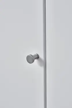Click Here To Enlarge This Photo Of Furnipart 'Gate' Cabinet Knob D18mm - Inox Look (549820018-66)