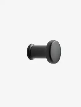 Click Here To Enlarge This Photo Of Furnipart 'Gate' Cabinet Knob D18.2mm - Matt Black (549820018-99)