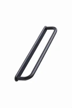 Click Here To Enlarge This Photo Of Furnipart 'D-Lite' Cabinet Pull L172mm / C160mm - Matt Black (552120160-99)