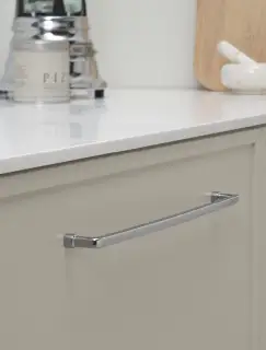 Furnipart 'Equester' Cabinet Pull L172mm / C160mm - Bright Nickel (552220160-06)