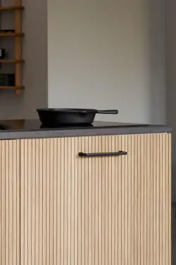 Click Here To Enlarge This Photo Of Furnipart 'Equester' Cabinet Pull L172mm / C160mm - Matt Black (552220160-99)