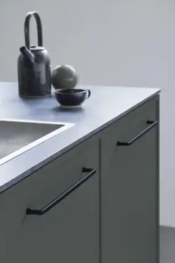 Click Here To Enlarge This Photo Of Furnipart 'Equester' Cabinet Pull L332mm / C320mm - Matt Black (552220320-99)