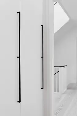 Click Here To Enlarge This Photo Of Furnipart 'Mango' Cabinet Pull L L1100mm / C2 x 544mm - Black (5524201088-9005)