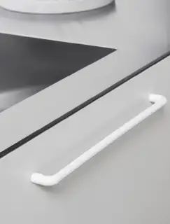 Furnipart 'Carve' Cabinet Pull L180mm / C160mm - Matt White (552520160-0500)