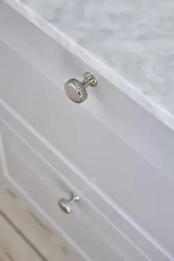 Click Here To Enlarge This Photo Of Furnipart 'Villa' Round Cabinet Knob D30mm - Bright Nickel (552920030-06)