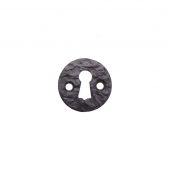 FF05 - Zoo Hardware Foxcote Foundries Standard Profile Escutcheon - Black Antique