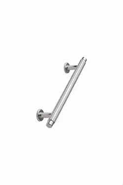 Click Here To Enlarge This Photo Of Furnipart 'Villa' Cabinet Pull L178mm / C128mm - Bright Nickel (553020128-06)