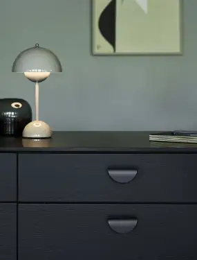 Click Here To Enlarge This Photo Of Furnipart 'Horizon' Small Cabinet Pull L80mm / C32mm - Matt Black (553120032-99)