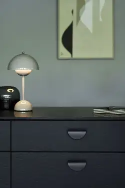 Click Here To Enlarge This Photo Of Furnipart 'Horizon' Small Cabinet Pull L80mm / C32mm - Matt Black (553120032-99)