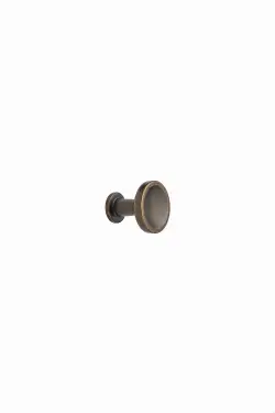 Click Here To Enlarge This Photo Of Furnipart 'Chateau' Cabinet Knob D30mm - Antique Brown (555120030-23)