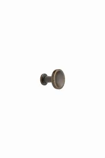Furnipart 'Chateau' Cabinet Knob D30mm - Antique Brown (555120030-23)