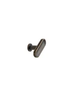 Furnipart 'Chateau' T Knob L52mm - Antique Brown (555220052-23)