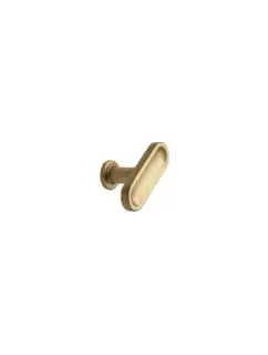 Furnipart 'Chateau' T Knob L52mm - Dark Brushed Gold (555220052-35)