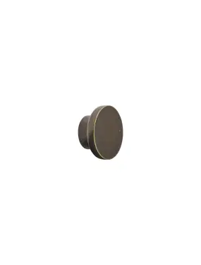 Click Here To Enlarge This Photo Of Furnipart 'Circle' Cabinet Knob D50mm - Antique Brown (555520050-23)