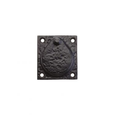 Click Here To Enlarge This Photo Of FF09 - Zoo Hardware Foxcote Foundries Rim Cylinder Cover - Black Antique