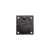 FF09 - Zoo Hardware Foxcote Foundries Rim Cylinder Cover - Black Antique