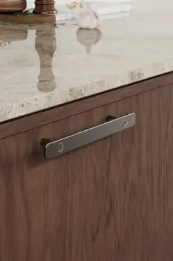 Click Here To Enlarge This Photo Of Furnipart 'Tool' Cabinet Pull L176mm / C128mm - Antique Brown (557220128-23)
