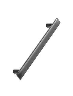 Furnipart 'Flow' Cabinet Pull L356mm / C320mm - Gun Metal (557320320-74)
