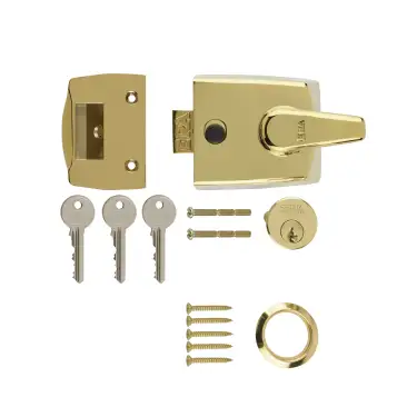 Click Here To Enlarge This Photo Of 1630-31 ERA 60mm Replacement Nightlatch Door Lock - Brass