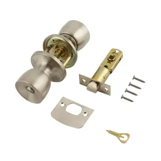 168-51A ERA 'Tulip' Privacy Lock Mortice Knobset - Satin Chrome