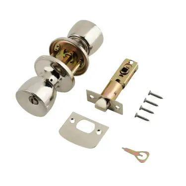 Click Here To Enlarge This Photo Of 168-61A ERA 'Tulip' Privacy Lock Mortice Knobset - Polished Chrome