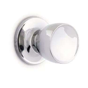 Click Here To Enlarge This Photo Of 172-61A ERA 'Tulip' Dummy Knobset - Polished Chrome