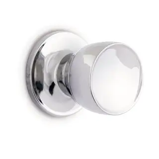 172-61A ERA 'Tulip' Dummy Knobset - Polished Chrome