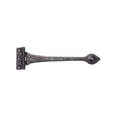 Click Here To Enlarge This Photo Of FF15 - Zoo Hardware Foxcote Foundries 12" (305mm) T Hinges - Black Antique