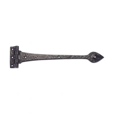 Click Here To Enlarge This Photo Of FF16 - Zoo Hardware Foxcote Foundries 15" (381mm) T Hinges - Black Antique