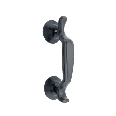 Click Here To Enlarge This Photo Of DFNKNDKAB-TF Fab & Fix Doctors Door Knocker Antique Black (Bolt Fix)