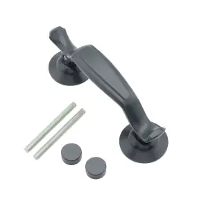DFNKNDKAG-TF Fab & Fix Doctors Door Knocker Anthracite Grey (Bolt Fix)