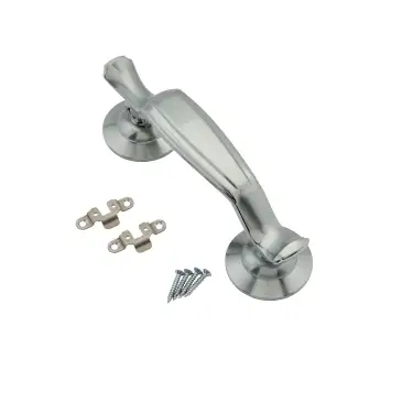 Click Here To Enlarge This Photo Of DFNKNDKGR-CF Fab & Fix Doctors Door Knocker Hardex Graphite (Concealed Fix)