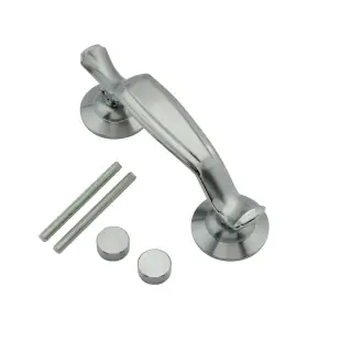 DFNKNDKGR-TF Fab & Fix Doctors Door Knocker Hardex Graphite (Bolt Fix)