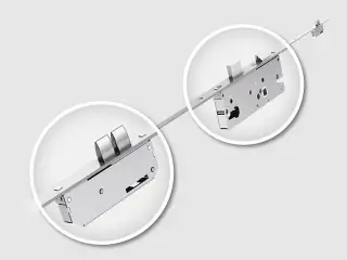 WINKHAUS Thunderbolt (Size 2) Multipoint Lock (2105mm) - 45mm Backset - 16mm Square Faceplate (5004510)