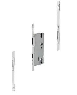 WINKHAUS FGTE Single Rebated (22mm Lip) Slave Espag Lock (Left Hand) - 45mm Backset (5013846)