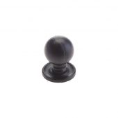 FF32 - Zoo Hardware Foxcote Foundries 32mm Round Cupboard Knob - Black Antique
