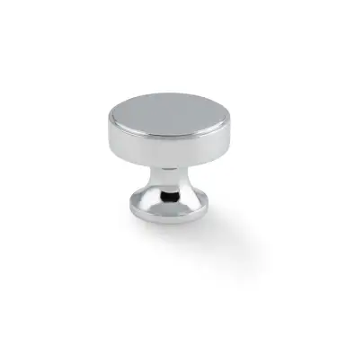 Click Here To Enlarge This Photo Of AW855-38-PC - Alexander & Wilks Havana 38mm Cabinet Knob - Polished Chrome