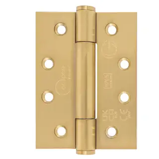 Eclipse 14329SBP Grade 14 Satin Brass &lpar;SS201&rpar; Concealed Bearing Hinges 102 x 76 x 3mm