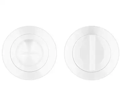 Click Here To Enlarge This Photo Of RM004PCW - Zoo Hardware Rosso Maniglie Turn & Release - Powder Coated White