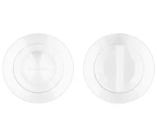 RM004PCW - Zoo Hardware Rosso Maniglie Turn & Release - Powder Coated White